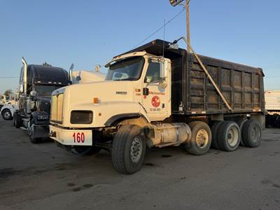 International Paystar 5900 Tri Axle Dump Truck - Cummins 410HP, Automatic, 16' Dump