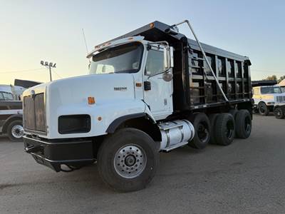 International Paystar 5900 Tri Axle Dump Truck - Cummins 410HP, Automatic, 16' Dump