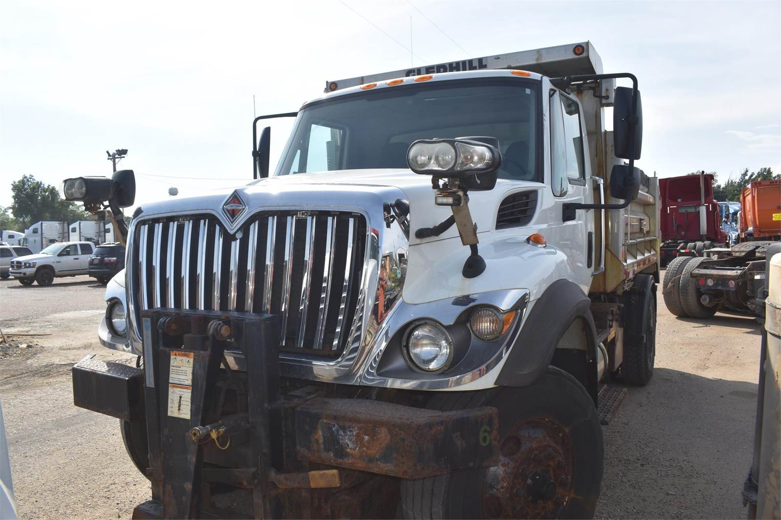 2012 International WorkStar 7400 Single Axle Dump Truck MAXXFORCE 9