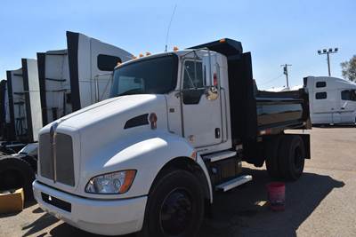 Kenworth T270 Single Axle Dump Truck - Paccar 200HP, 6 Speed Manual, 10' Dump
