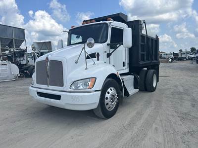 Kenworth T370 Single Axle Dump Truck - Paccar 300HP, Automatic, 10' Dump