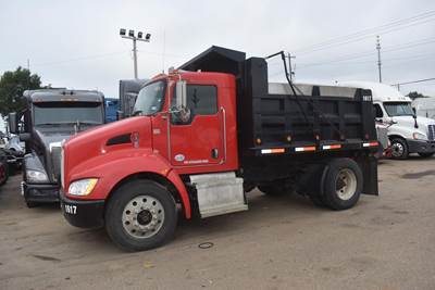 Kenworth T370 Single Axle Dump Truck - Paccar 280HP, Automatic, 10' Dump