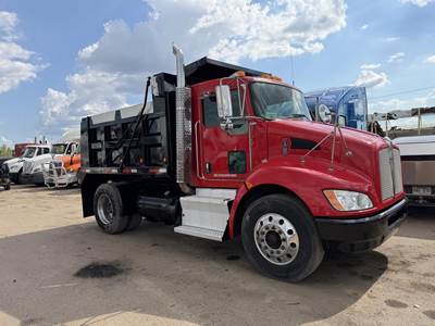 Kenworth T370 Single Axle Dump Truck - Paccar 280HP, Automatic, 10' Dump