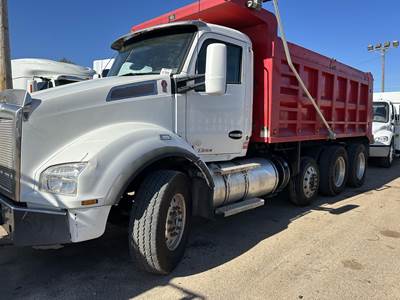 Kenworth T880 Tri Axle Dump Truck - Paccar 455HP, 8Ll Ultrashift Plus Amt, 16' Dump