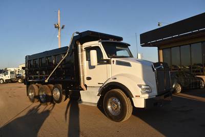Kenworth T880 Tri Axle Dump Truck - Paccar 455HP, 8Ll Ultrashift Plus Amt, 16' Dump
