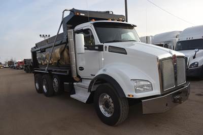 Kenworth T880 Tri Axle Dump Truck - Paccar 455HP, 8Ll Ultrashift Plus Amt, 16' Dump
