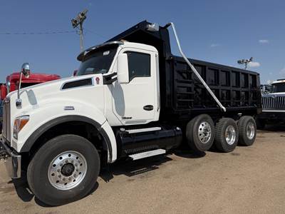 Kenworth T880 Tri Axle Dump Truck - Paccar 430HP, Automatic, 17' Dump