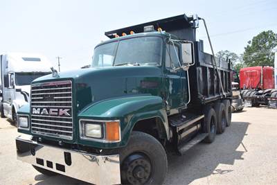 Mack CH613 Tri Axle Dump Truck - E7-350 350HP, 9 Speed Manual, 16' Dump