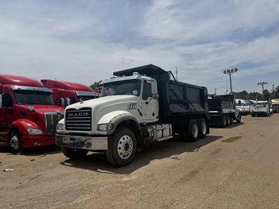 Mack Granite 64FT Dump Truck - MP8 485HP, 10 Speed Manual, 16' Dump