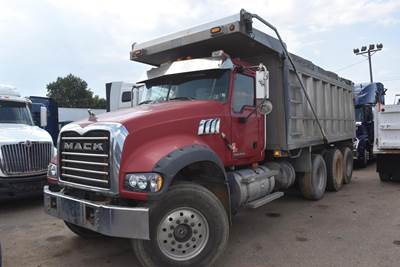 Mack Granite CTP713 Tri Axle Dump Truck - 400HP, 10 Speed Manual, 17' Dump