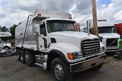 Mack Granite CV713 Tri Axle Dump Truck - 400HP, 10 Speed Manual, 16' Dump