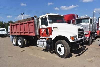 Mack Granite CV713 Dump Truck - E7 370HP, 10 Speed Manual, 16' Dump