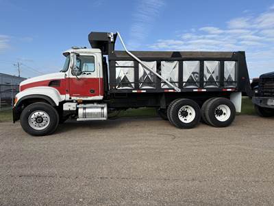 Mack Granite CV713 Dump Truck - 380HP, 8Ll Manual, 16' Dump