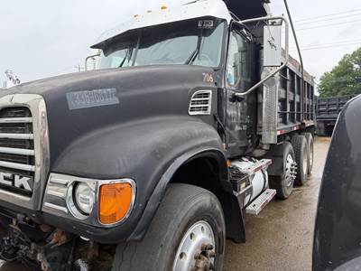 Mack Granite CV713 Tri Axle Dump Truck - E7 400HP, 10 Speed Manual, 16' Dump