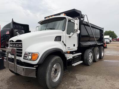 Mack Granite CV713 Tri Axle Dump Truck - 400HP, 10 Speed Manual, 16' Dump