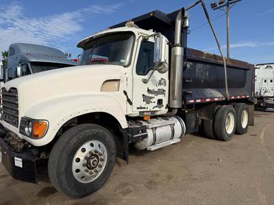 Mack Granite CV713 Dump Truck - 370HP, 13 Speed Manual, 16' Dump