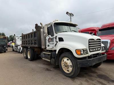 Mack Granite CV713 Dump Truck - E7 350HP, 10 Speed Manual, 16' Dump