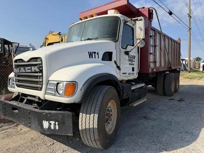 Mack Granite CV713 Dump Truck - 410HP, Automatic, 16' Dump