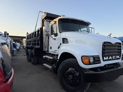 Mack Granite CV713 Dump Truck - E7 350HP, 10 Speed Manual, 16' Dump