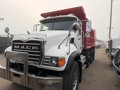 Mack Granite CV713 Tri Axle Dump Truck - 370HP, 10 Speed Manual