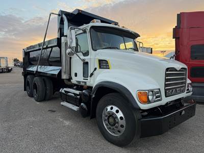 Mack Granite CV713 Dump Truck - 370HP, 13 Speed Manual, 16' Dump