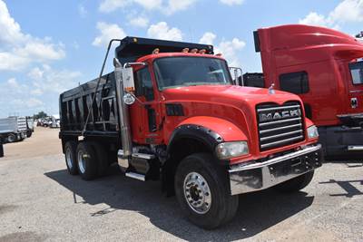 Mack Granite GU713 Dump Truck - MP7 425HP, 12 Speed M Drive Amt, 16' Dump