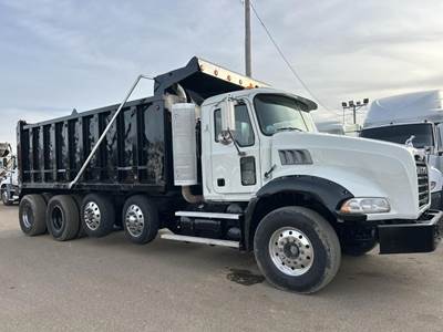 Mack Granite GU813 Quad Axle Dump Truck - MP7 395HP, Automatic