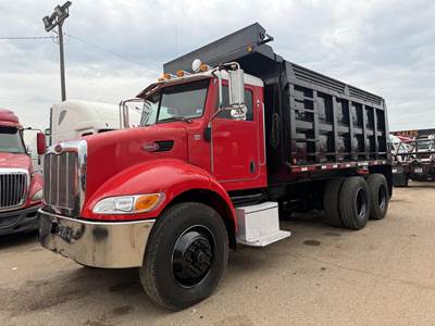 Peterbilt 335 Dump Truck - Caterpillar 300HP, 10 Speed Manual, 15' Dump