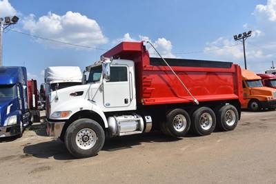 Peterbilt 348 Dump Truck - Paccar 380HP, Automatic, 16' Dump