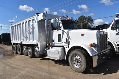 Peterbilt 367 Five Axle Dump Truck - Cummins 450HP, 8Ll Manual, 20' Dump