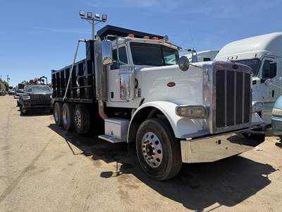 Peterbilt 388 Tri Axle Dump Truck - Cummins 485HP, Automatic, 16' Dump
