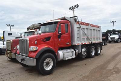 Peterbilt 567 Tri Axle Dump Truck - Paccar 430HP, 8Ll Manual, 16' Dump
