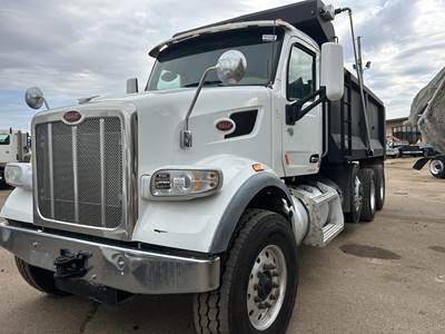 Peterbilt 567 Tri Axle Dump Truck - Paccar 435HP, Automatic, 17' Dump