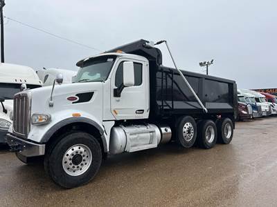 Peterbilt 567 Tri Axle Dump Truck - Paccar 435HP, Automatic, 17' Dump