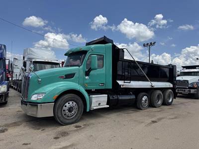 Peterbilt 579 Dump Truck - Paccar 455HP, 10 Speed Ultrashift Amt, 16' Dump