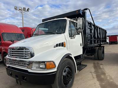 Sterling Acterra Single Axle Dump Truck - Mercedes-Benz 230HP, Automatic, 18' Dump