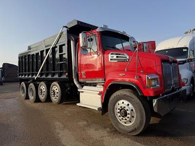 Western Star 4700 Quad Axle Dump Truck - Detroit 470HP, 10 Speed Manual, 18' Dump