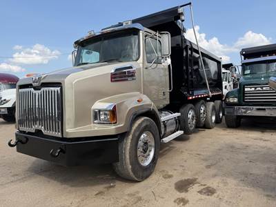 Western Star 4700 Quad Axle Dump Truck - Detroit 470HP, Automatic, 17' Dump
