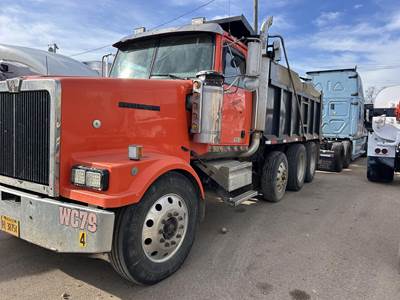 Western Star 4900 Tri Axle Dump Truck - Cummins 460HP, 10 Speed Manual, 16' Dump