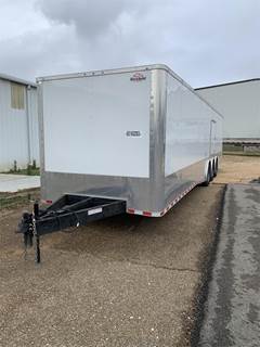 Rock Solid Cargo 36x102 Tri Axle Aluminum Enclosed Cargo Trailer - Spring, Fixed Axle