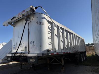 Benson 35 ft End Dump Trailer - Tri Axle, Aluminum, Spring