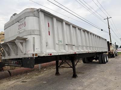 Dorsey 35 ft End Dump Trailer - Tandem Axle, Aluminum, Spring