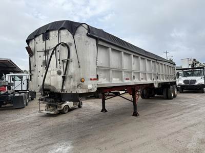 East 38 ft End Dump Trailer - Tandem Axle, Aluminum, Air Ride
