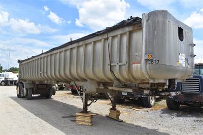 Fruehauf 39 ft Frameless End Dump Trailer - Air Ride