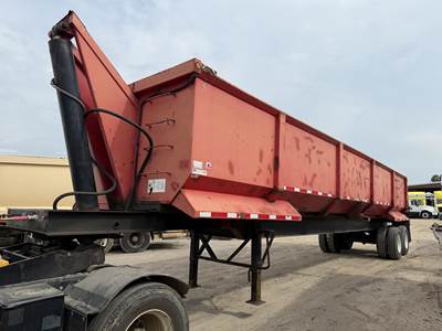 HELFIN SHEET METAL 41 ft End Dump Trailer - Tandem Axle, Steel, Center Point
