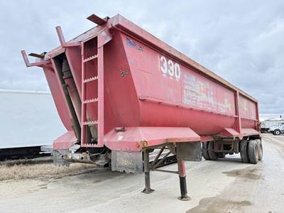 Hilbilt 32 ft End Dump Trailer - Tandem Axle, Steel, Air Ride