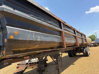 Lufkin 38 ft End Dump Trailer - Tandem Axle, Steel, Center Point