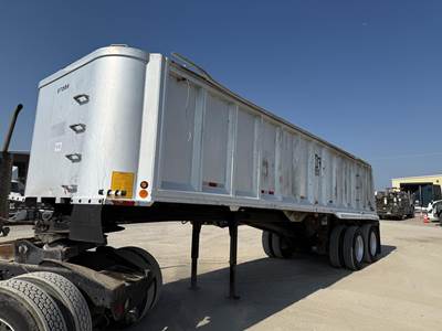 MATE 30 ft End Dump Trailer - Tandem Axle, Aluminum, Air Ride