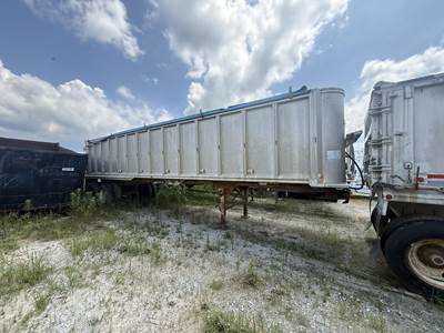 MATE 36 ft End Dump Trailer - Aluminum, Center Point