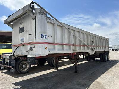 R/S GODWIN 39 ft End Dump Trailer - Tandem Axle, Aluminum, Air Ride
